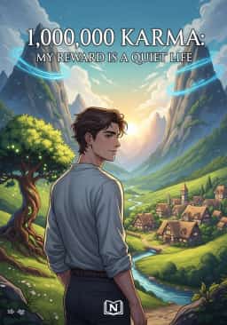1,000,000 Karma: My Reward Is a Quiet Life novel cover