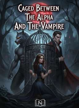 Caged Between The Alpha And The Vampire