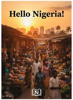 Hello Nigeria! novel cover