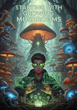 Starting with Growing Mushrooms novel cover