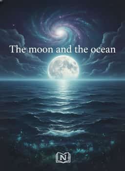 The moon and the ocean