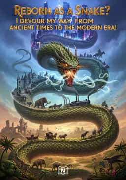 Reborn as a Snake? I Devour My Way from Ancient Times to the Modern Era!